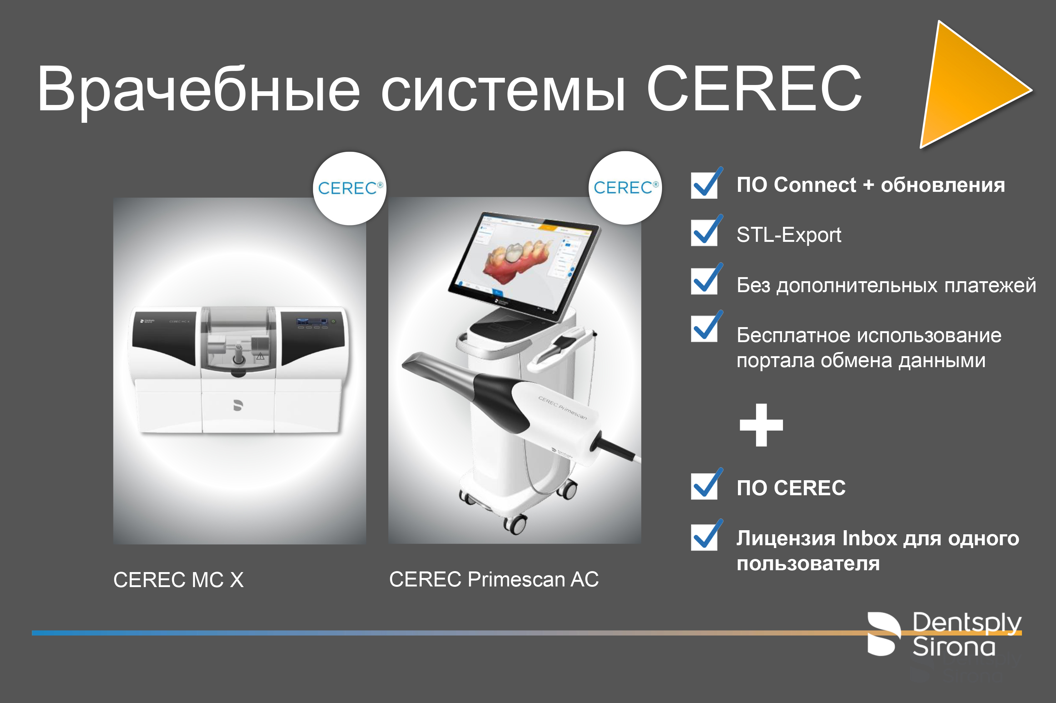 Комплект CEREC Primescan AC с ПО и CEREC MC X Dentsply Sirona