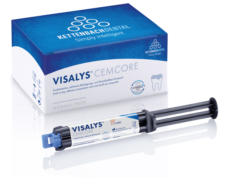 Цемент Visalys CemCore Normal pack (9 г, аксессуары) Kettenbach