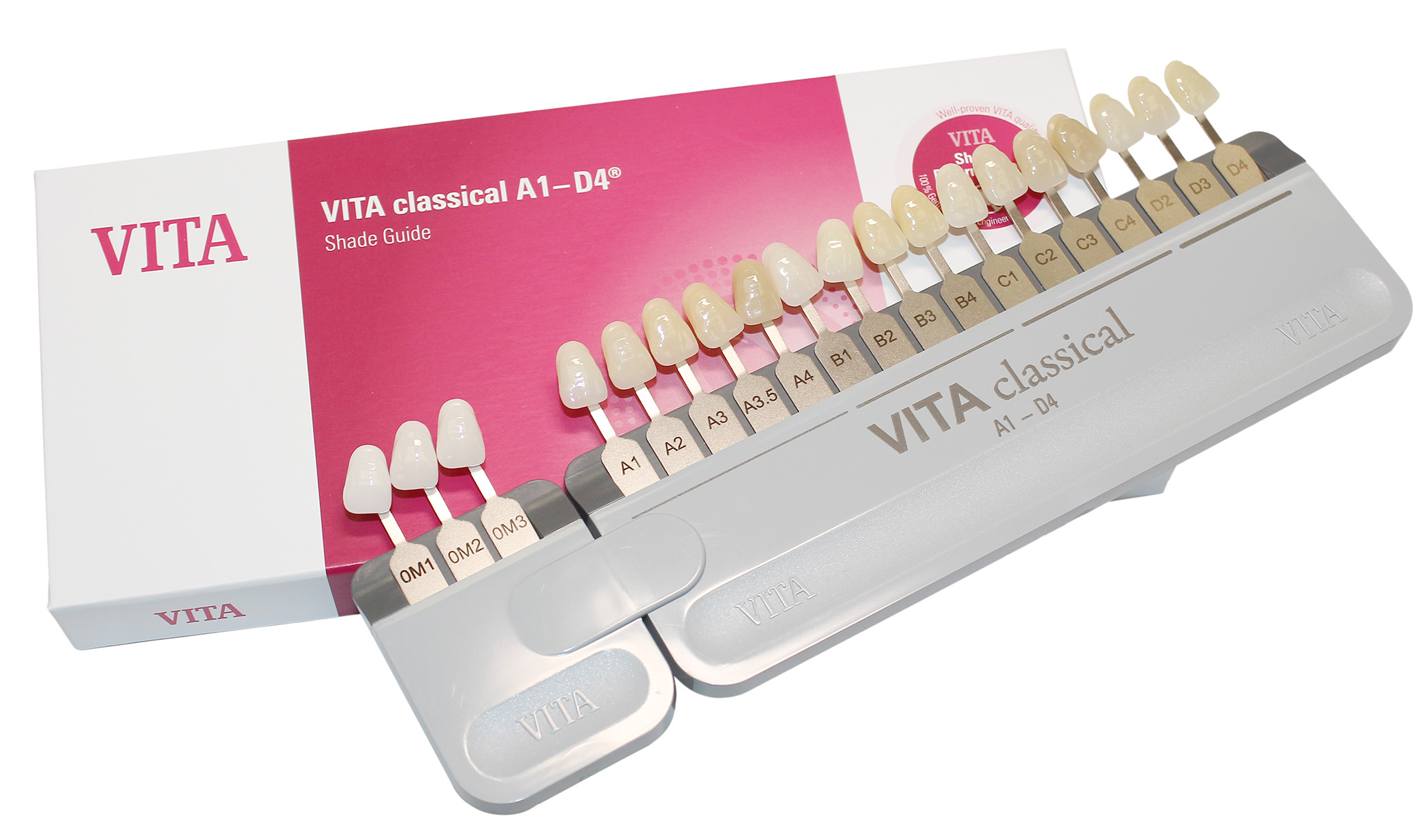 Шкала цветовая VITA classical A1-D4 с отбеленными оттенками Vita B027CV1