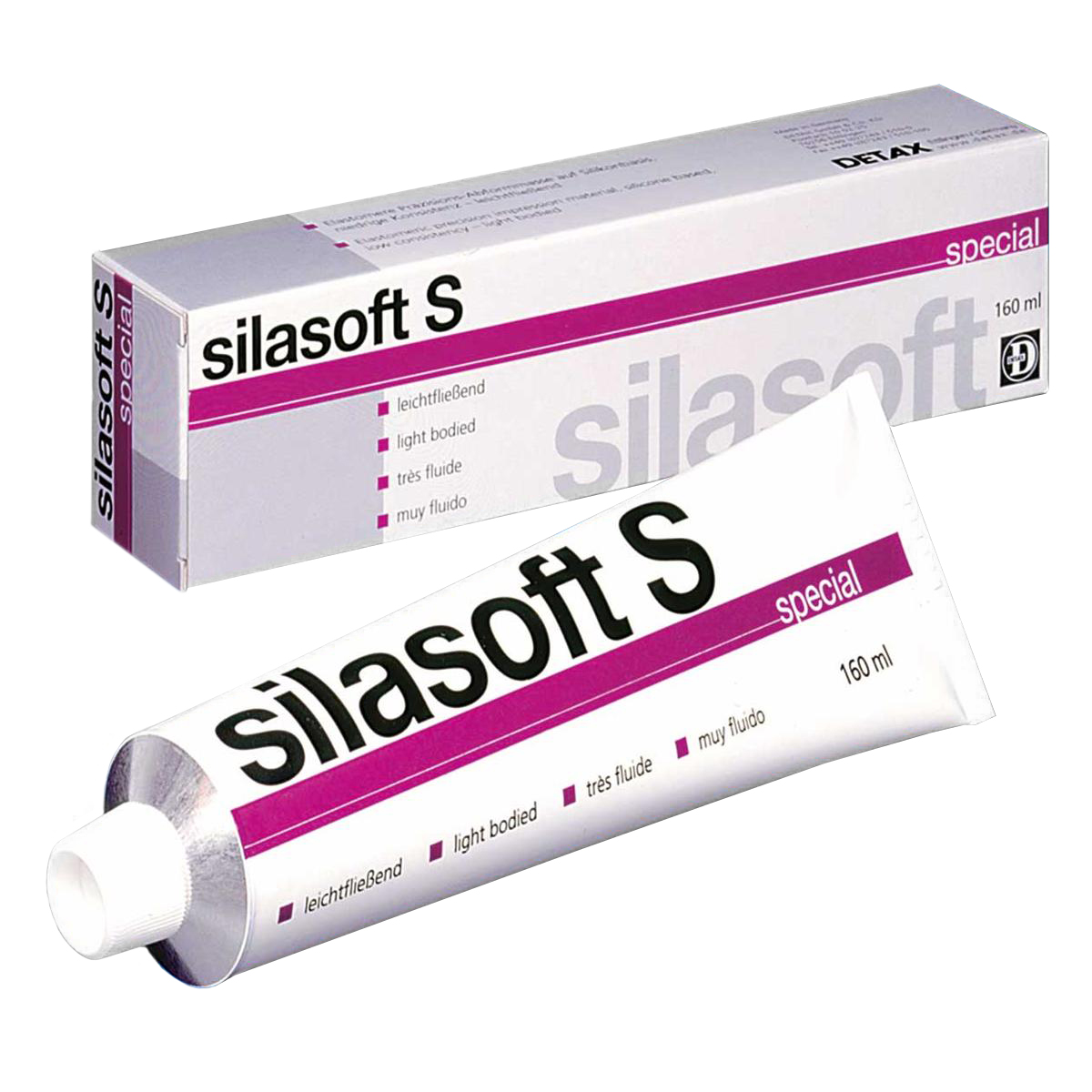 С-силикон корригирующий текучий Silasoft Special (160 мл) Detax 02275