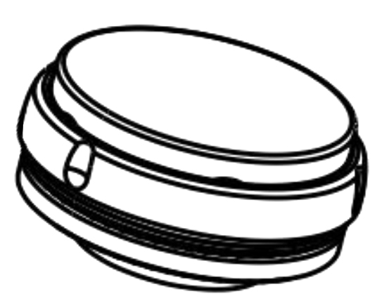 Крышка кнопки для турбинныйх наконечников T1/T2/T3 Dentsply Sirona 6725712