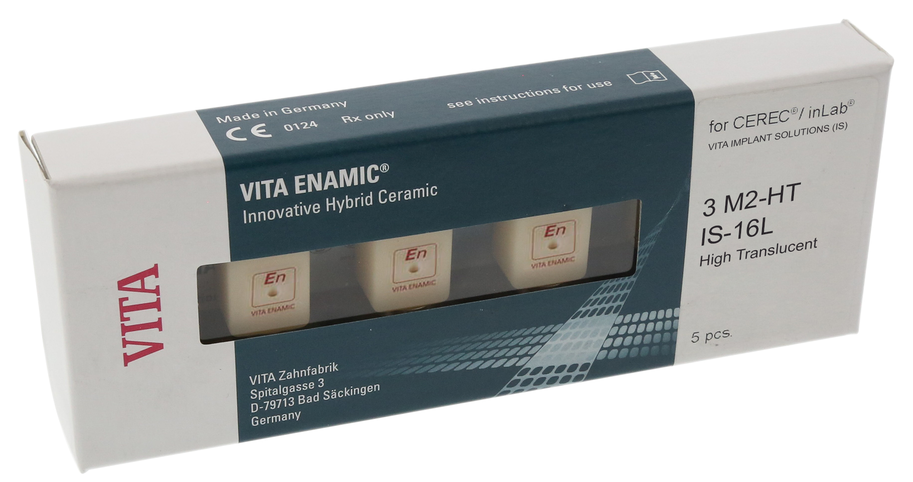 Блоки VITA ENAMIC IS high translucent для CEREC/inLab (5 шт) Vita