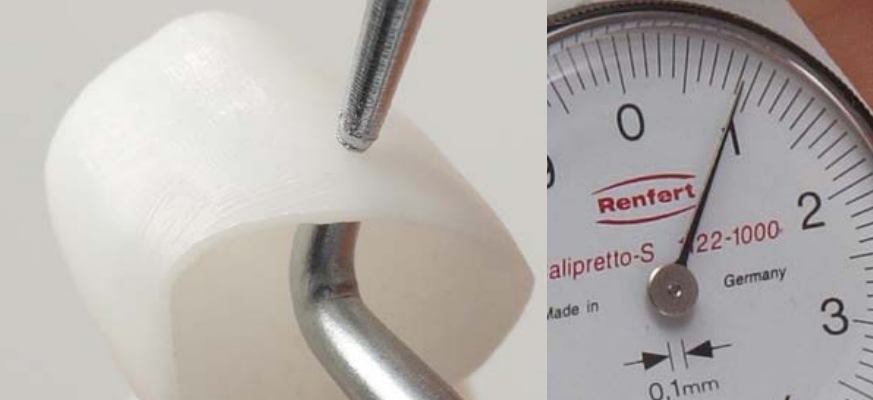 Набор для определения толщины стенок зубных коронок CALIPRETTO S Renfert 11221000