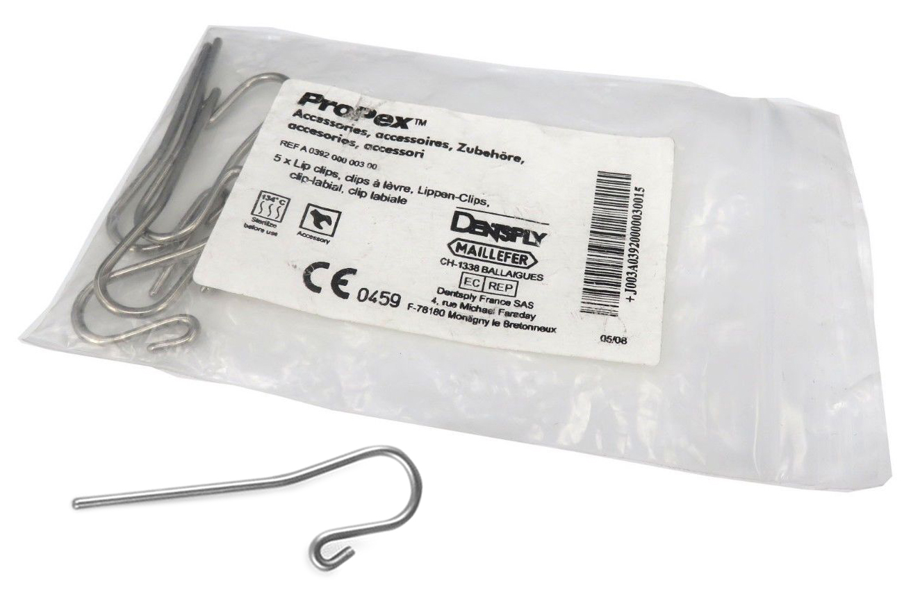 Зажим губной для апекслокатора Propex II (5 шт) Dentsply Sirona A102900000300
