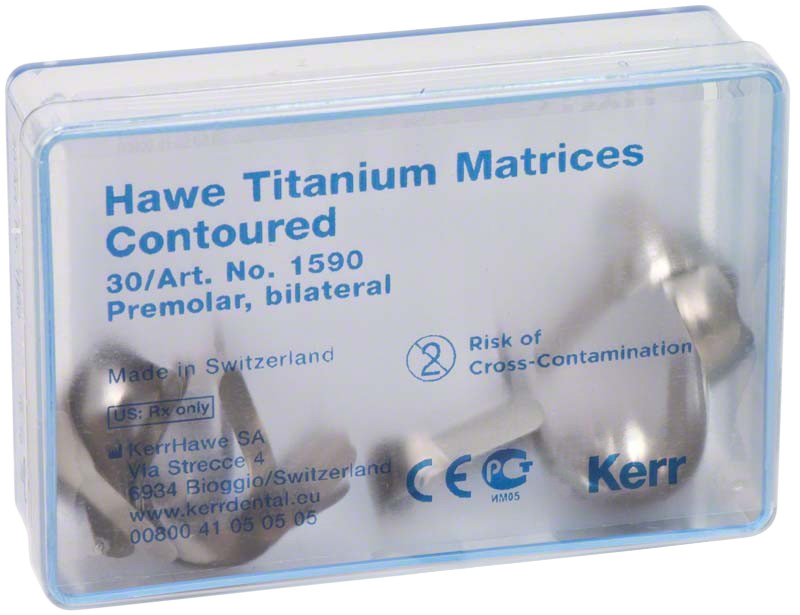 Матрицы Hawe Titanium Matrices (30 шт) Kerr