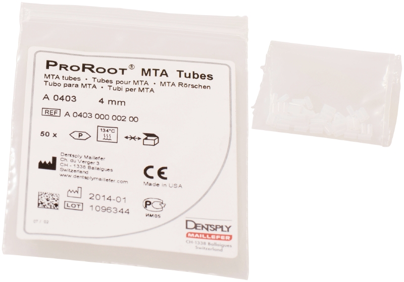 Насадка для внесения ProRoot MTA Endodontic Tubes 4 mm (50 шт) Dentsply Sirona A040300000200