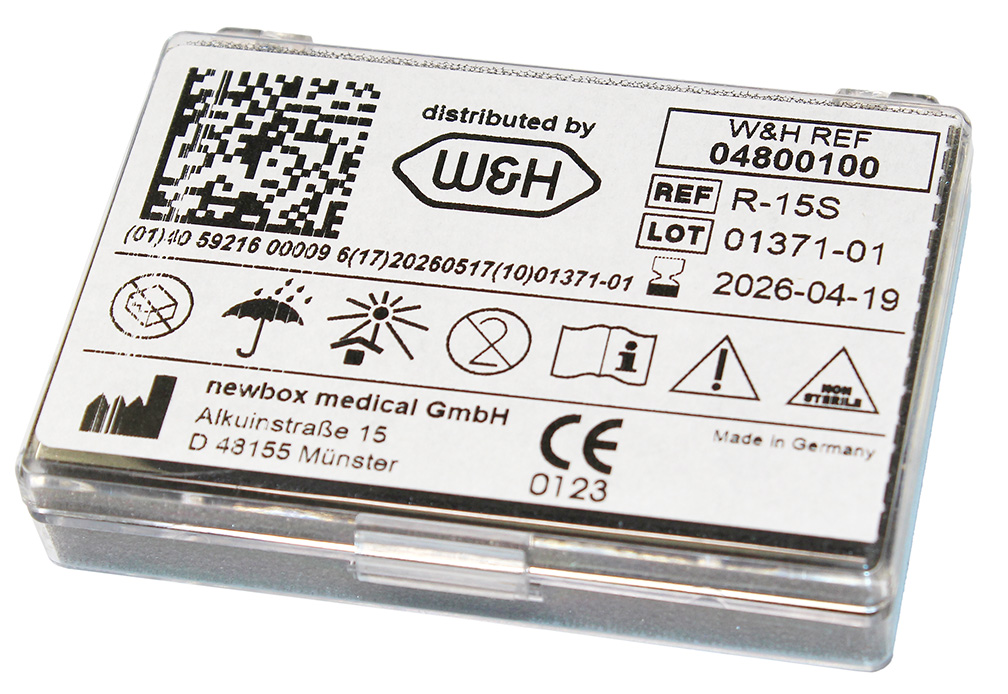 Пилки R-15 реципрокные 15 мм для S-8 R, комплект (5 шт) W&H 04800100