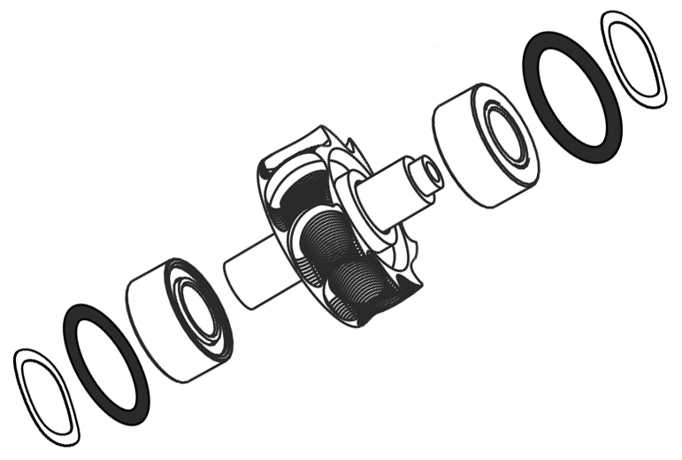 Роторная группа для TK-100 Synea Vision W&H 07272900
