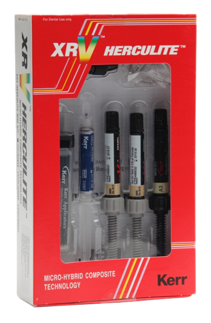 Набор Herculite™ XRV™ Mini Kit (3х3 г, 5 мл, 3 г, аксессуары) Kerr 62830