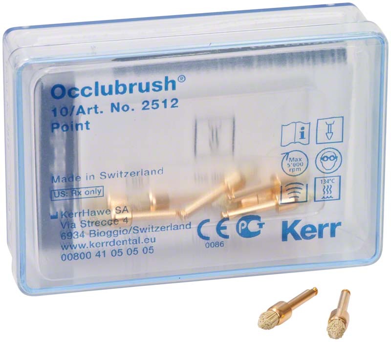 Щеточки полировальные Occlubrush™ (10 шт) Kerr