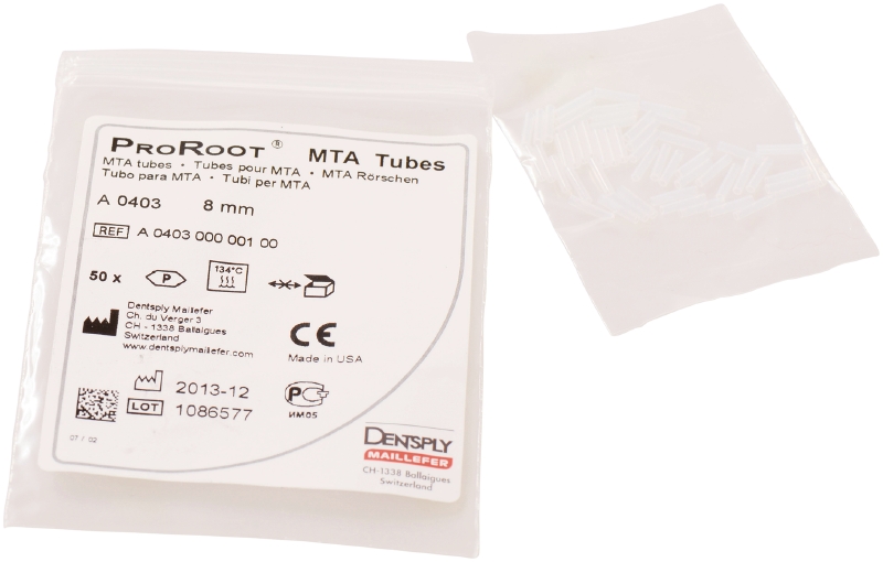 Насадка для внесения ProRoot MTA Endodontic Tubes 8 mm (50 шт) Dentsply Sirona A040300000100