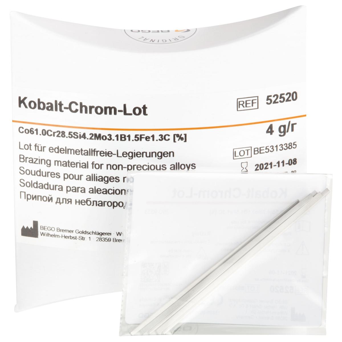 Припой кобальто-хромовый (4 г) Bego 52520