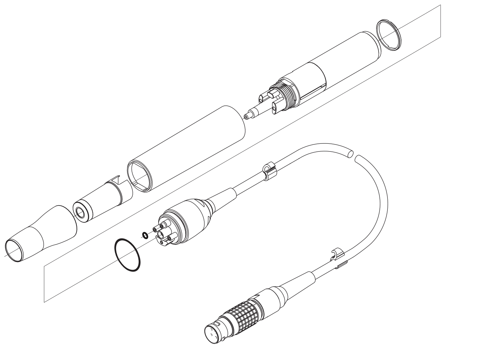 Наконечник к Piezomed в комплекте со шланогм 3,5 м W&H 07159200