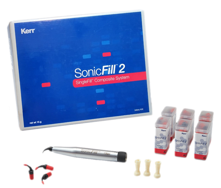 Набор SonicFill™ 2 Intro Kit (наконечник, унидозы 60х0,25 г, модели зубов) Kerr 1.007.7401
