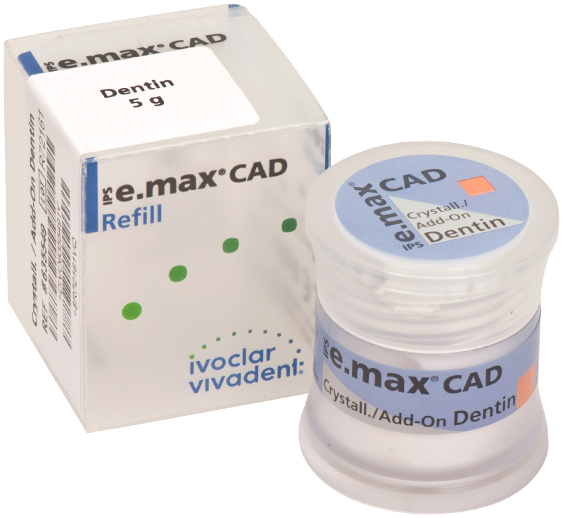 Масса керамическая IPS e.max CAD Crystall Add-On Dentin (5 г) Ivoclar Vivadent 635549