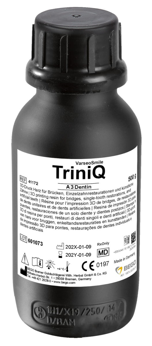 Смола VarseoSmile TriniQ (0,5 кг) Bego