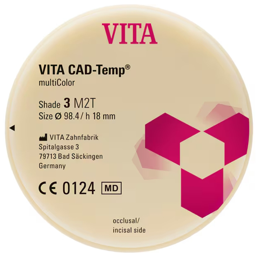 Диск CAD-Temp multiColor 98,4х18 (1 шт) Vita