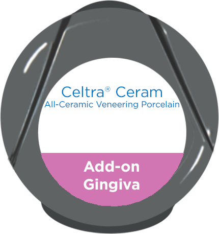 Масса керамическая Celtra Ceram Add-on Gingiva (15 г) Dentsply Sirona