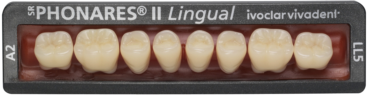 Зубы SR Phonares II Lingual нижние жевательные (8 шт) Ivoclar