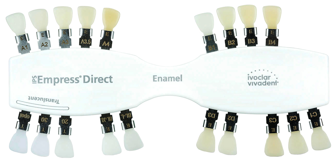 Шкала цветовая IPS Empress Direct Enamel Ivoclar 627215