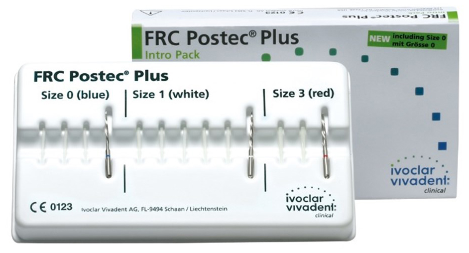 Набор FRC Postec Plus Reamer Refill Size (0/1/3) (штифты 10 шт, римеры 3 шт) Ivoclar 603543