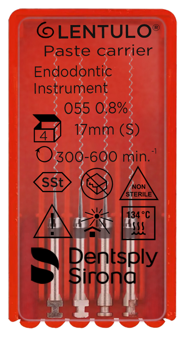 Каналонаполнитель Lentulo машинный (4 шт) Dentsply Sirona
