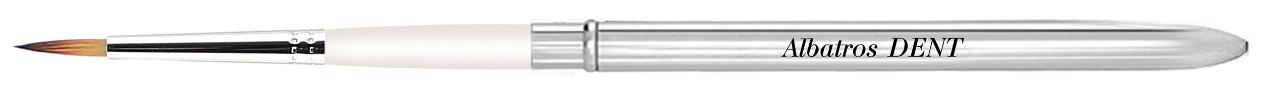Кисть синтетика (имитация колонок) складная, круглая Albatros Dent 5329-415с