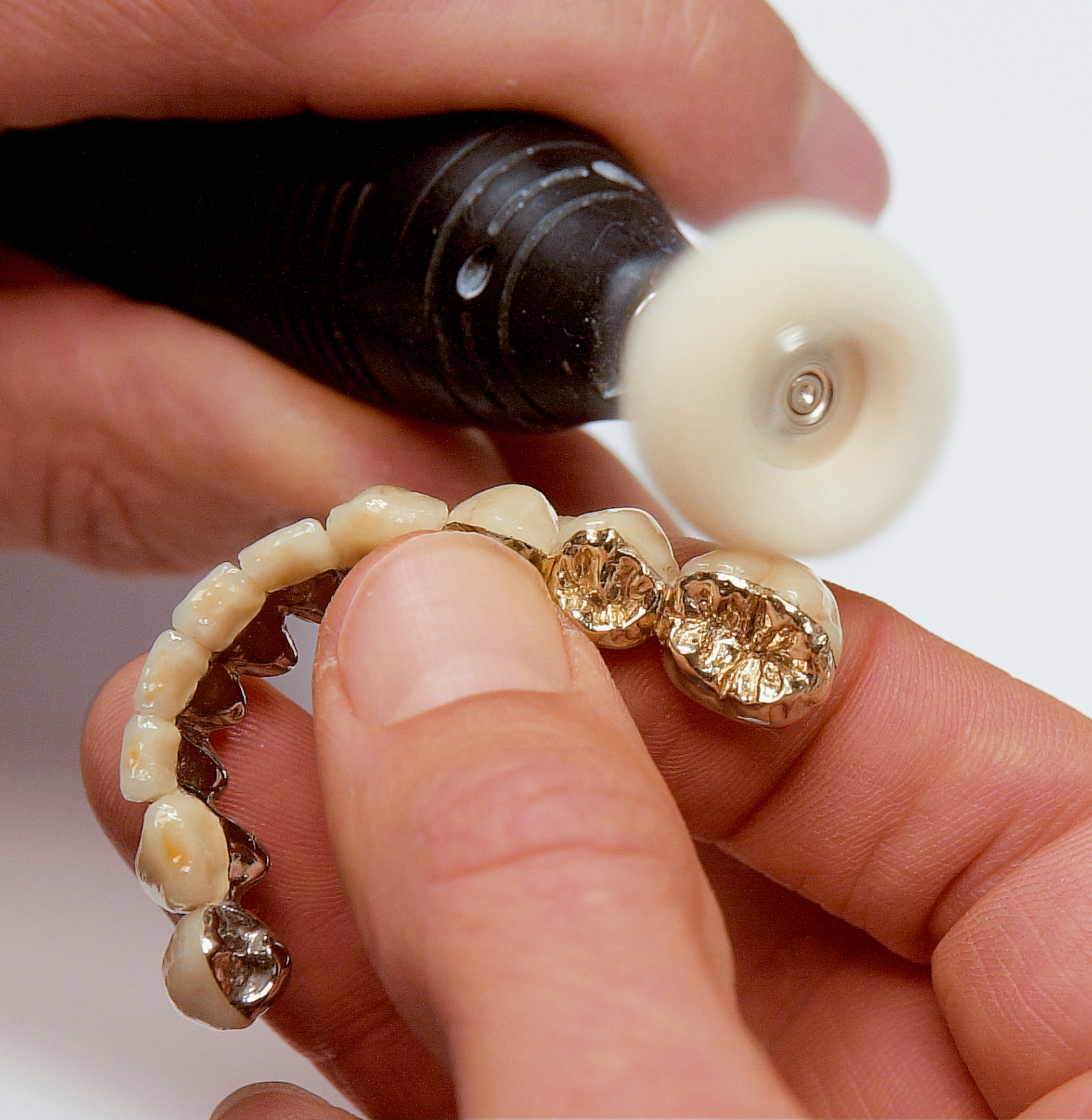 Круг хлопчатобумажный полировальный Ø 22 мм, смонтированный (12 шт) Renfert 2051000