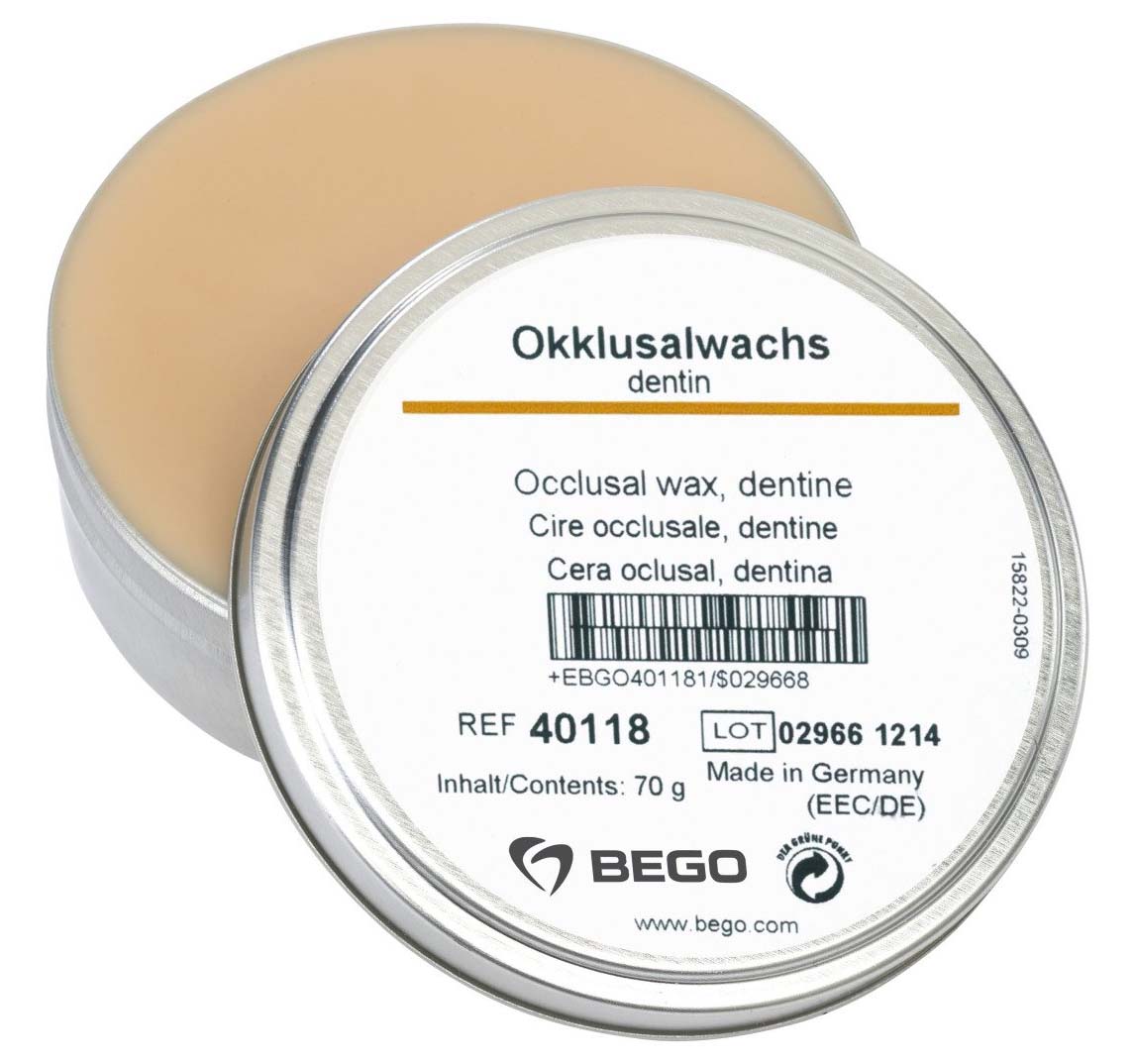 Воск моделировочный Okklusalwachs окклюзионный (70 г) Bego