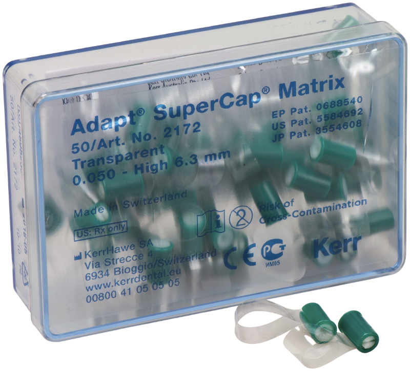 Матрицы Adapt Super Cap пластиковые (50 шт) Kerr