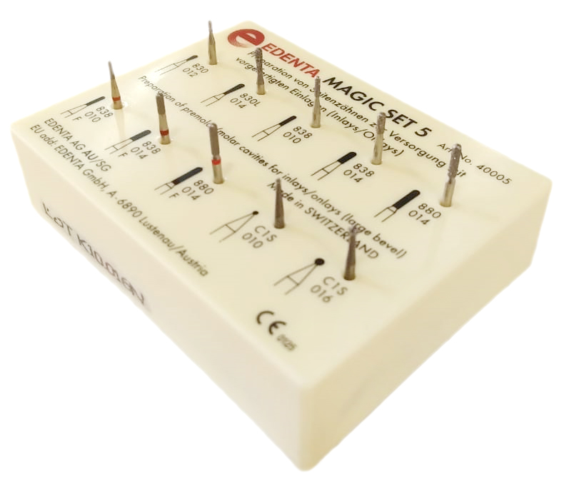Набор боров Magic Set 5 (10 шт) Edenta 40005SO
