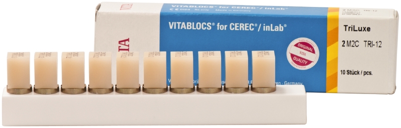Блоки VITABLOCS TriLuxe для CEREC/inLab (10 шт) Vita