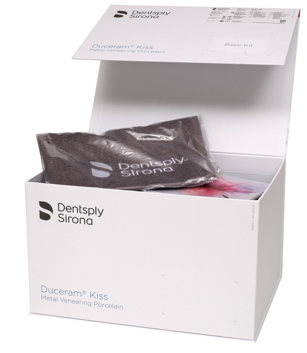 Набор Duceram Kiss Basic Set (25 х 20 г, 19 х 3 мл, акссесуары) Dentsply Sirona 5360990231