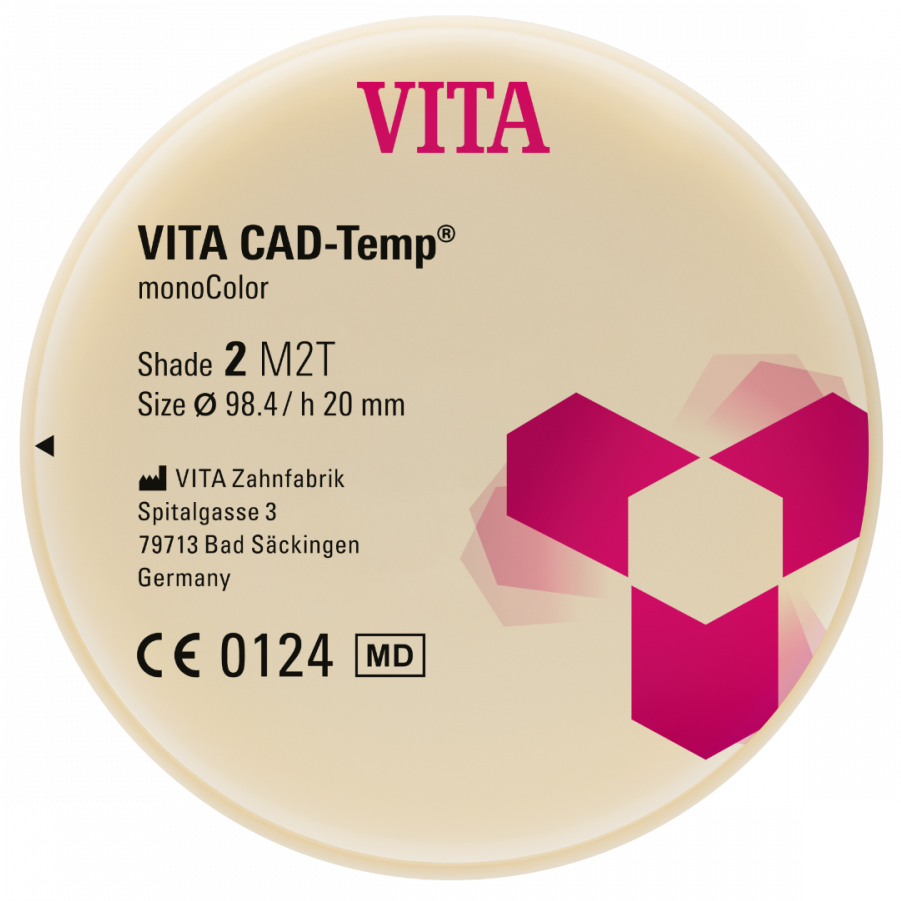 Диск CAD-Temp monoColor 98,4х20 (1 шт) Vita