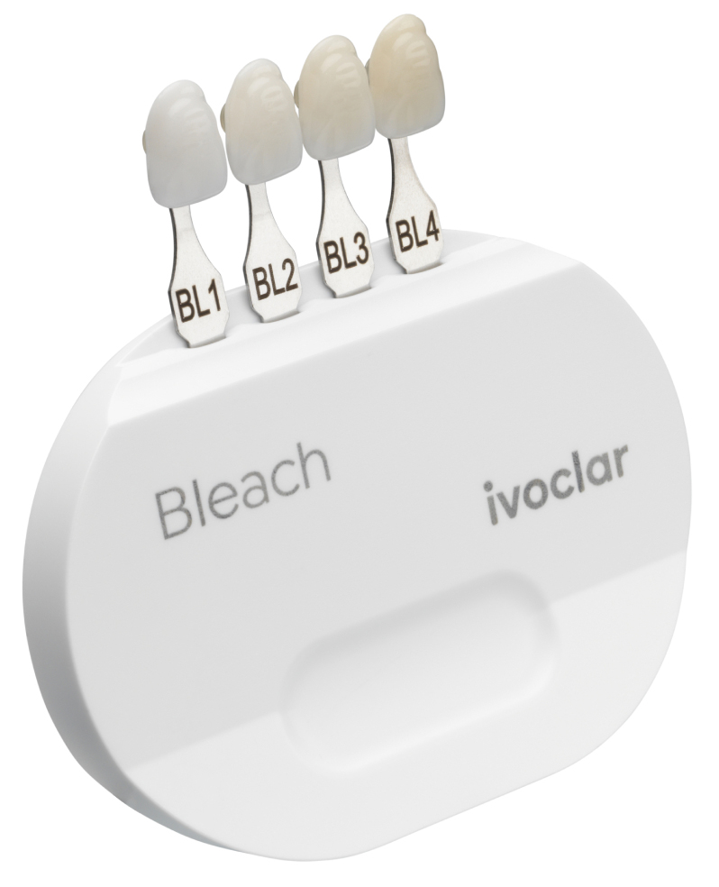 Шкала цветовая Bleach на 4 цвета Ivoclar 628605