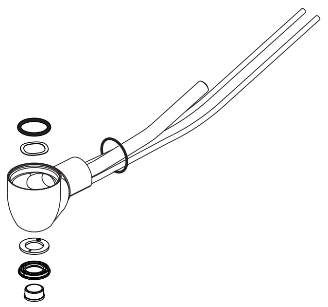 Головка с трубками W&H 05489900