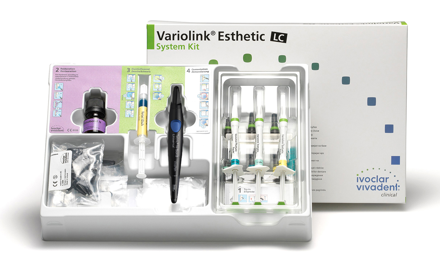 Набор Variolink Esthetic LC System Kit/Tetric N-Bond Universal (Pen) Ivoclar 681164