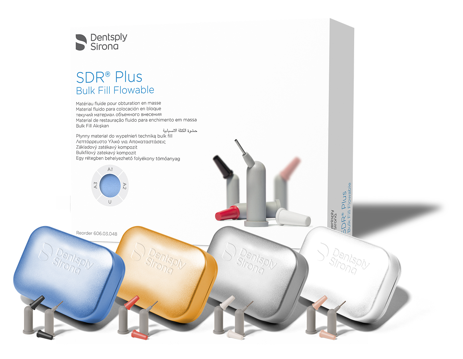 Набор компьюлы SDR Plus Bulk Fill Flowable (110х0,25 г) Dentsply Sirona 60603048