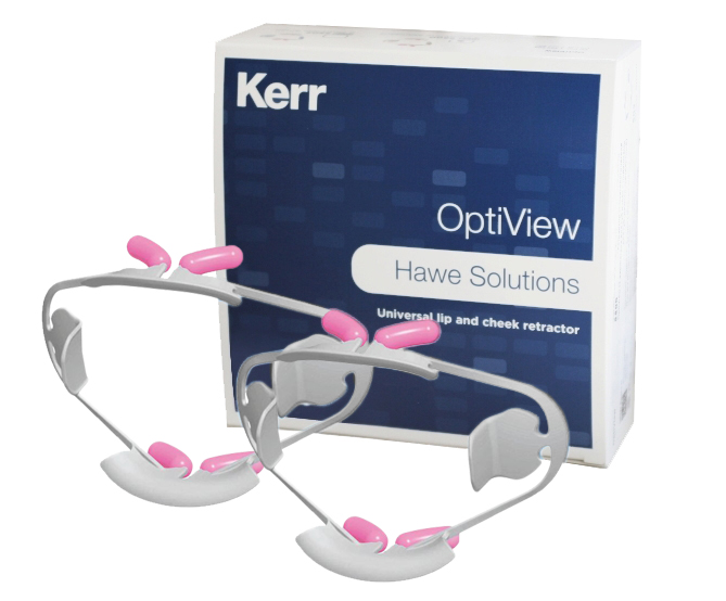 Ретракторы OptiView для губ и щек, стандартные, белые (2 шт) Kerr 5500