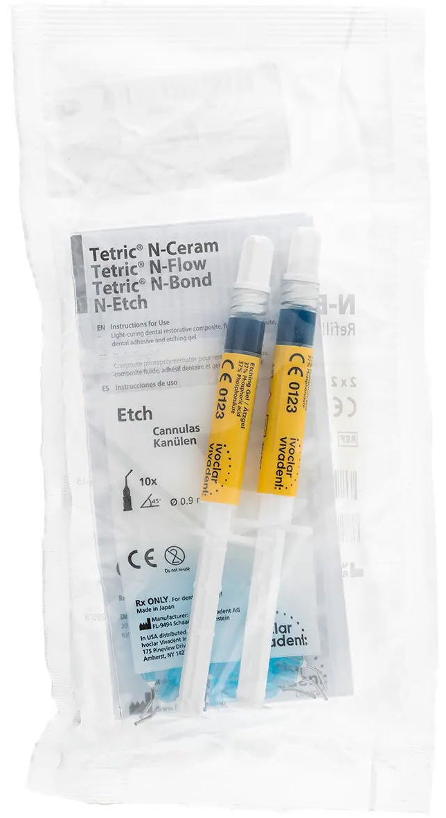 Гель N-Etch для травления, 37 % фосфорная кислота (2х2 г) Ivoclar 630210AN