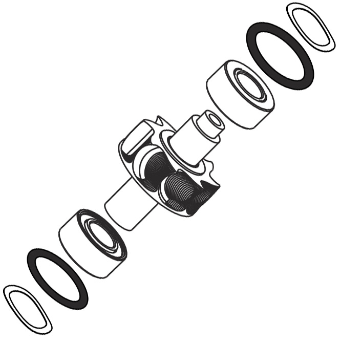 Роторная группа для TG-98 Synea Fusion W&H 07005900