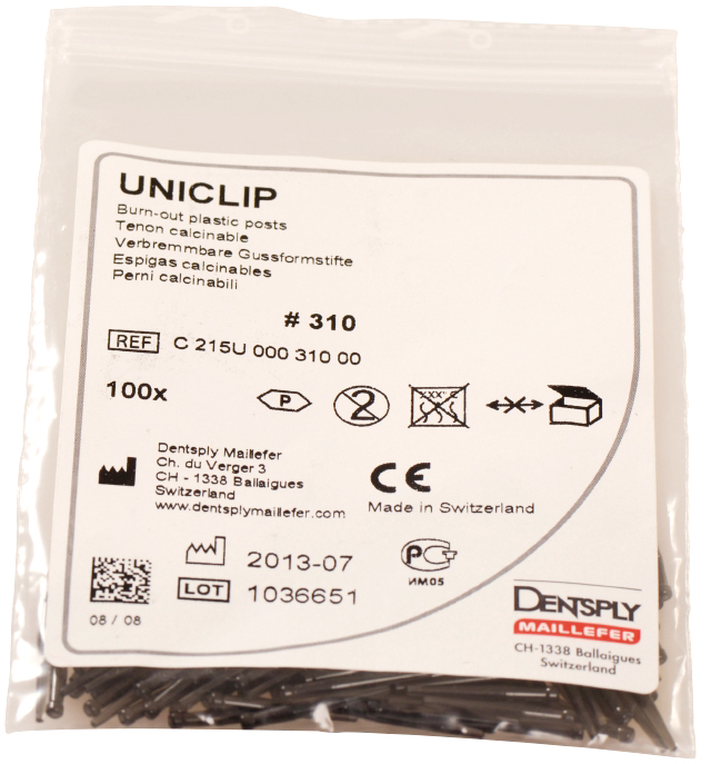 Шифты беззольные Uniclip (100 шт) Dentsply Sirona