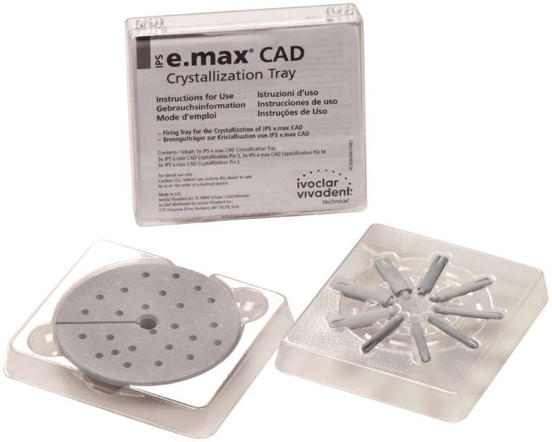 Трегер IPS e. max CAD CrystallizationTray (трегер, пины 9 шт) Ivoclar 605367AN
