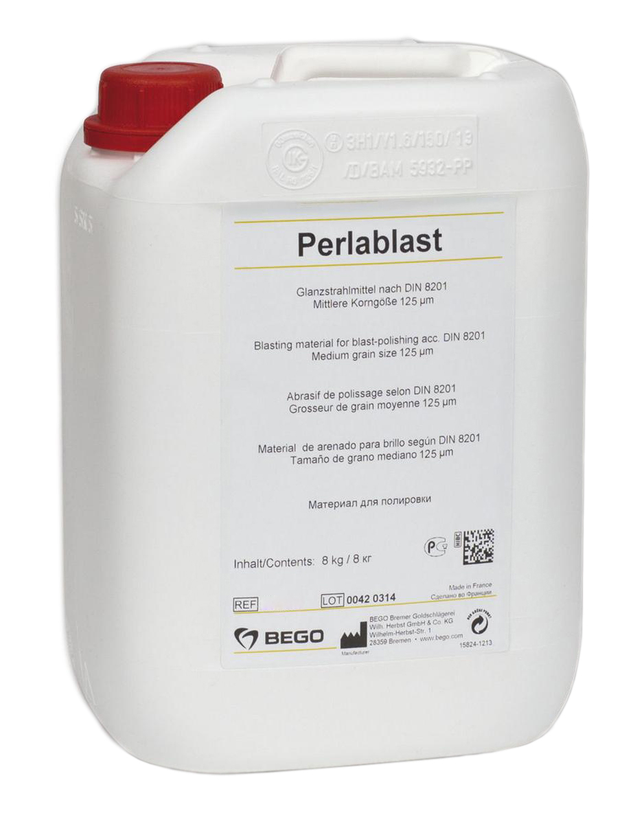 Песок Perlablast для пескоструйной обработки (8 кг) Bego