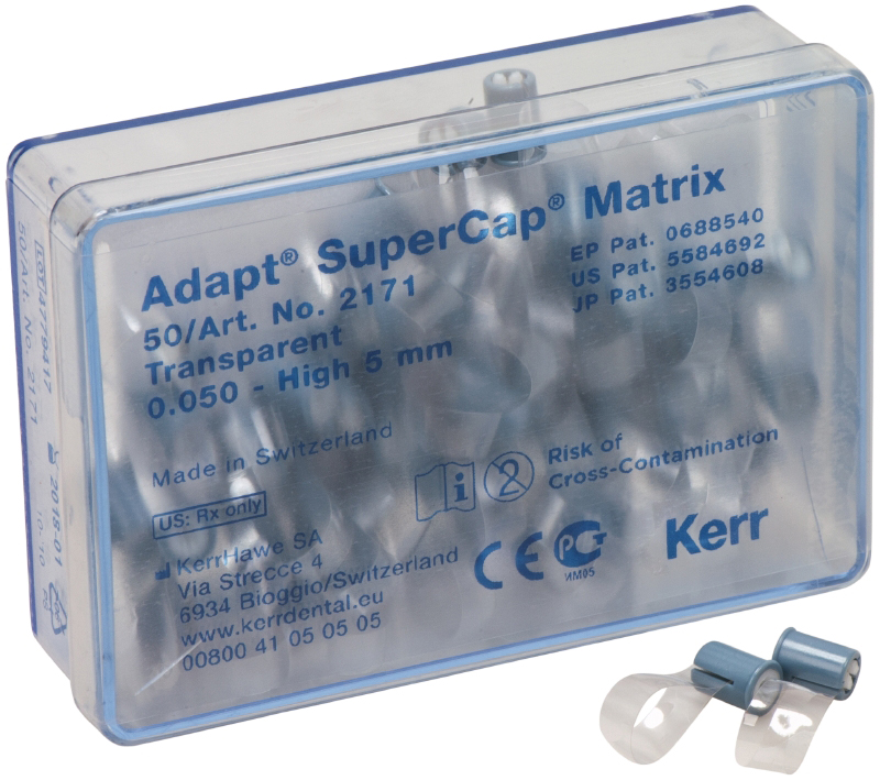Матрицы Adapt Super Cap пластиковые (50 шт) Kerr