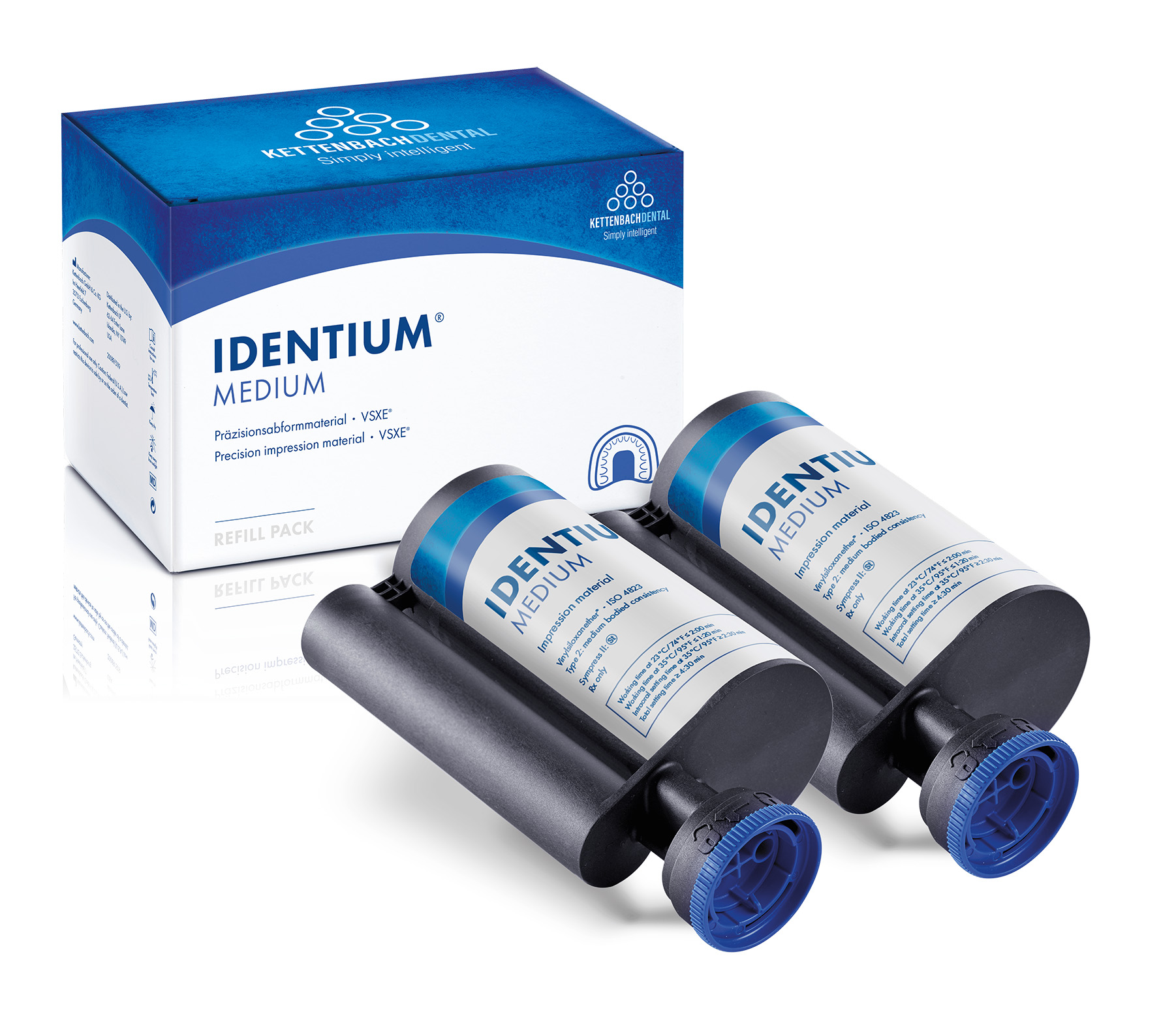 Винилсилоксанэфир среднетекучий Identium Medium Refill pack Kettenbach 14717