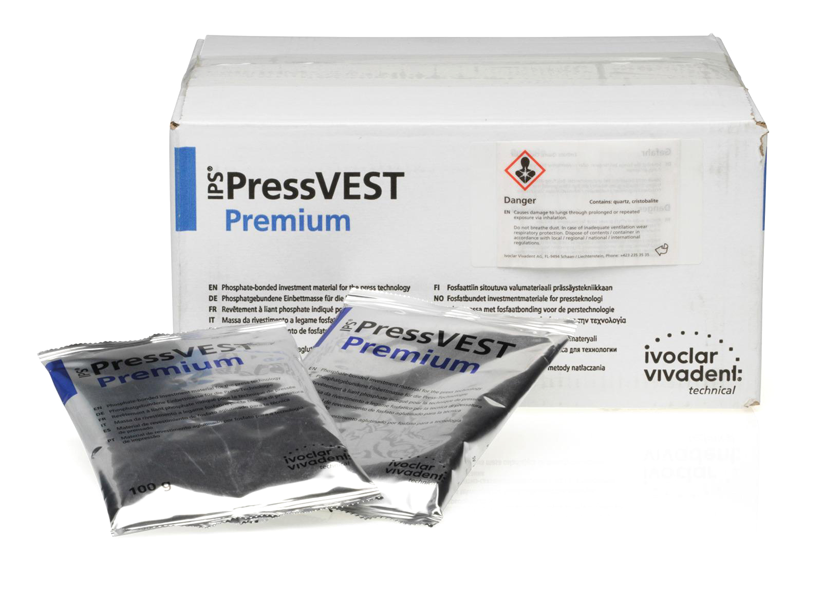 Масса паковочная IPS PressVest Premium Powder (5 кг) Ivoclar Vivadent 685586AN