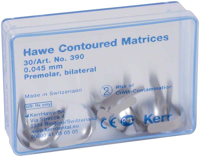 Матрицы Hawe Precontoured Matrices (30 шт) Kerr