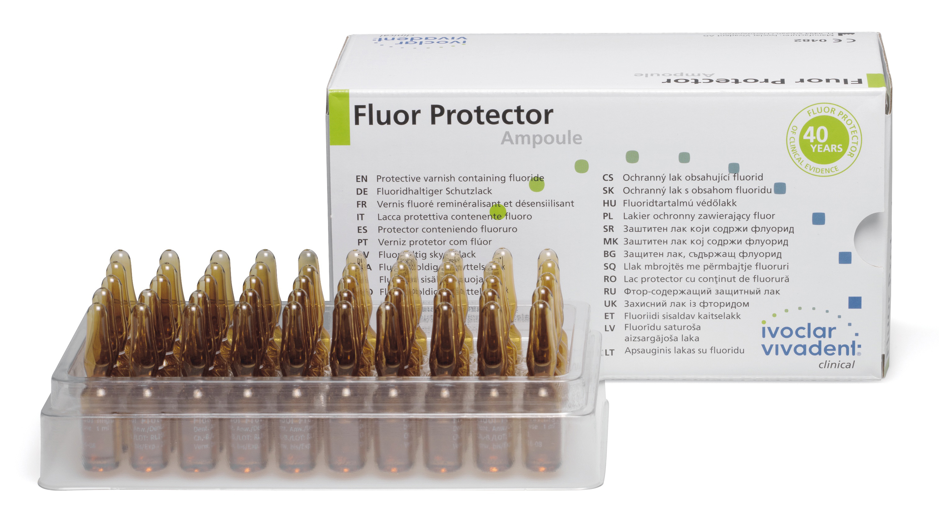 Фторлак Fluor Protector Refill (50х1 мл) Ivoclar 533293