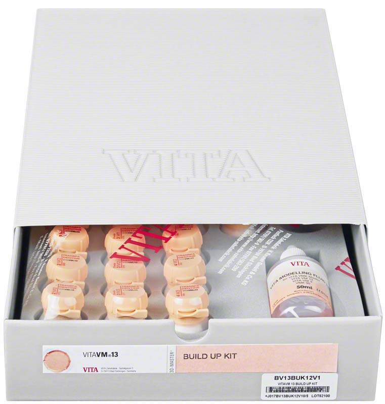 Набор VITA VM13 Build Up Kit 3D-master (26х12 г, 1х50 мл) Vita BV13BUK12V1